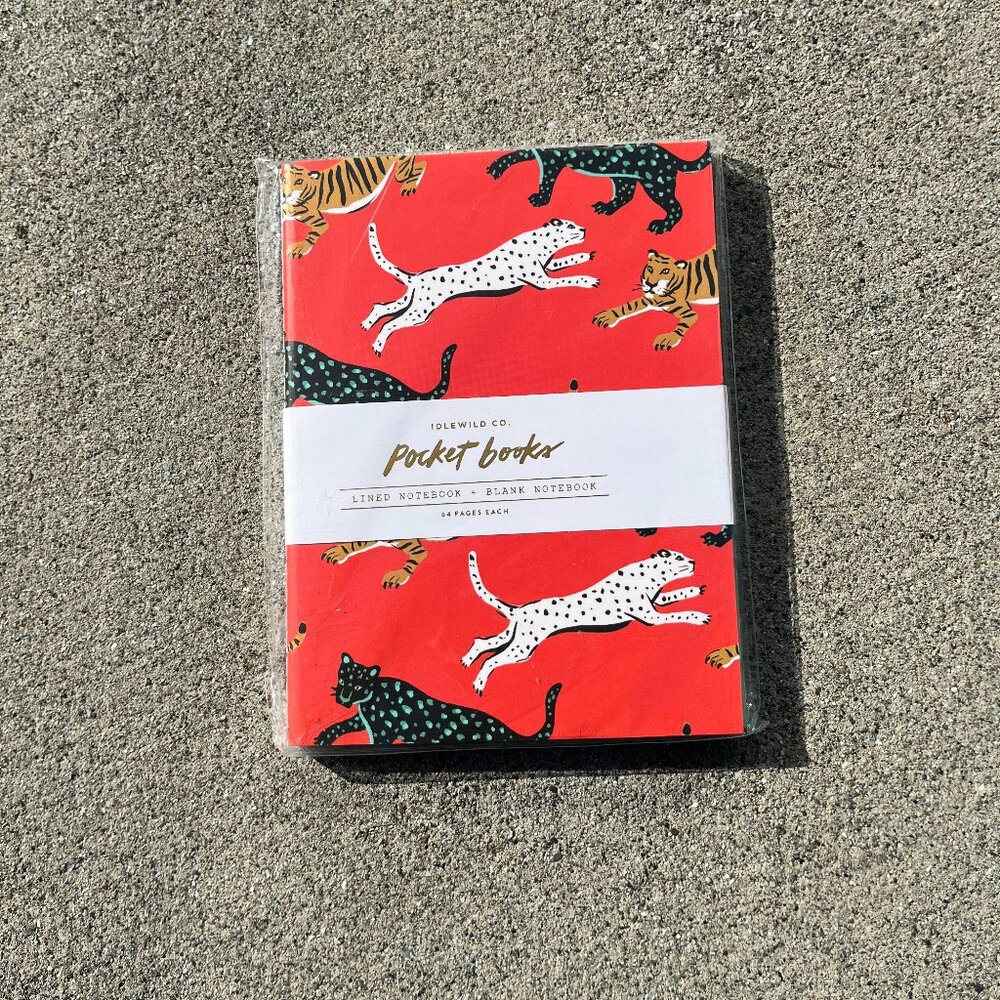 set of 2 idlewild notebooks